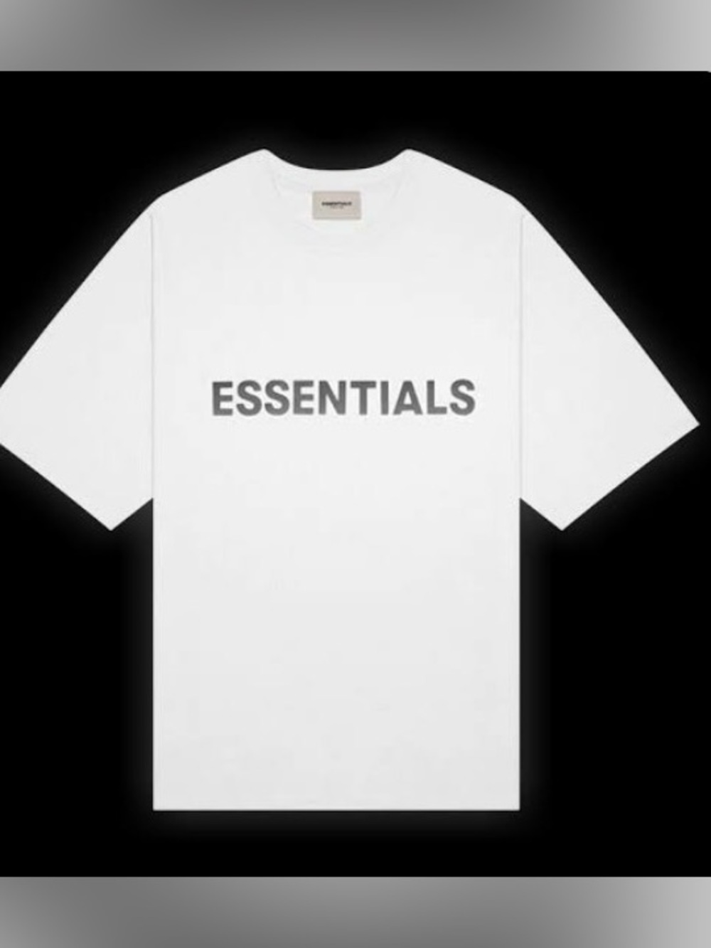 Fear of God ‘Essentials’ Men’s Heavy white cotton Tee, Size Small, Like New!